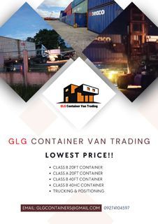 20ft, 40ft, 40'HC, New and Used Container Van / Shipping Containers for sale