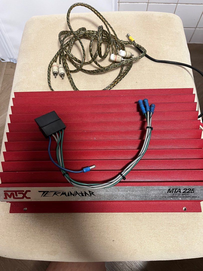 2 channel car amplifier, Car Accessories, Electronics & Lights on Carousell