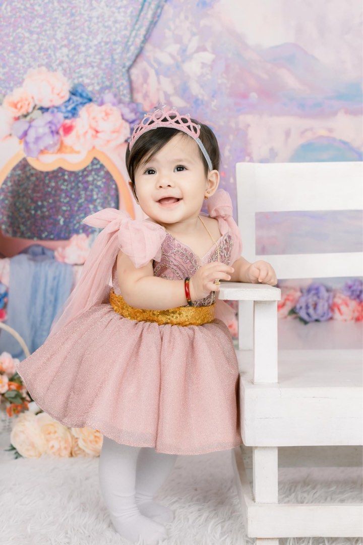 Tulle Plus Size Ballroom Gowns Baby Girl Dress For 1 Year Old Birthday,  Baptism, And Christening Long Sleeve Vestido LJ201223 From Cong05, $31.08 |  DHgate.Com