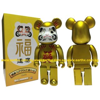 BE@RBRICK - 2015年 未開封 BE@RBRICK 達磨 daruma 金パール 400% 2015年 未開封 BE@RBRICK 達磨 daruma 金パール 400%