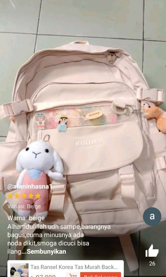 tas ransel lv mini tas backpack tas wanita tas selempang tas punggung tas  import tas batam tas