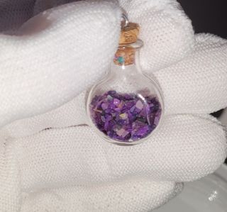 Sodalite Chip Mini Bottle Pendant628631925374741119