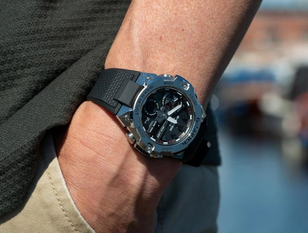太子/銅鑼灣門市 Casio G-Shock GST-B400-1A GST-B400 GST-B400 GST G-Steel 黑色 black Basic steel 藍牙 Bluetooth 熱賣 人氣 全黑 行針 [香港行貨] 100% New 現貨發售 （分類：手錶）位於 Hong Kong。 由 bstime 提交（商品編號 1238855550，圖片 3）。簡介： 太子店: 香港九龍太子彌敦道760號聯合廣場1樓113A （太子地鐵站B2出口，彌敦道商場入口扶手電梯上兩層） 銅鑼灣店: 香港銅鑼灣記利佐治街1號金百利中心UG層872舖 (銅鑼灣地鐵站E出口轉右，商場入口上一層轉右） 營業時間：13:00-20:00 樹脂錶帶 200 米防水 G-SHOCK Connected 應用程式 流動連結（使用 Bluetooth(R) 無線連接） Tough Solar 門市交收或順豐速遞或香港郵政(香港免運費)，亦可速遞到澳門、台灣、新加坡及其他海外地方 All our merc