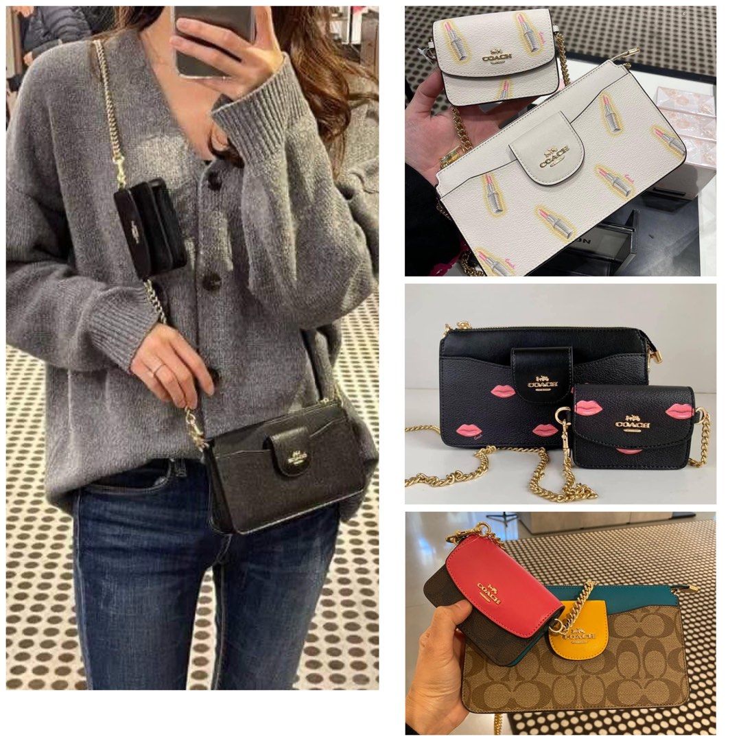 Wallet best sale bag coach