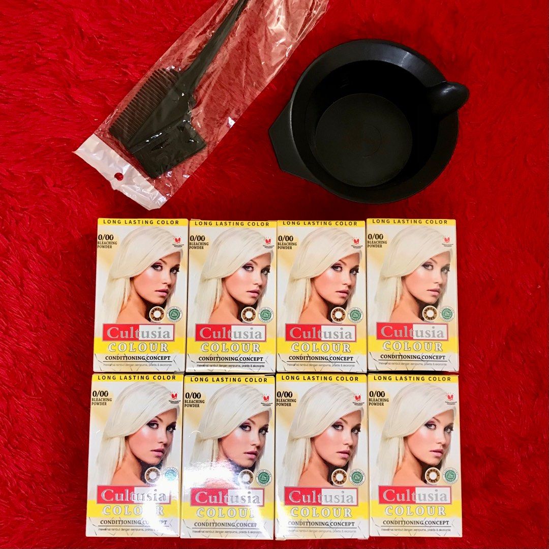 CULTUSIA HAIR BLEACHING POWDER // HAIR COLOR // BLEACHING RAMBUT