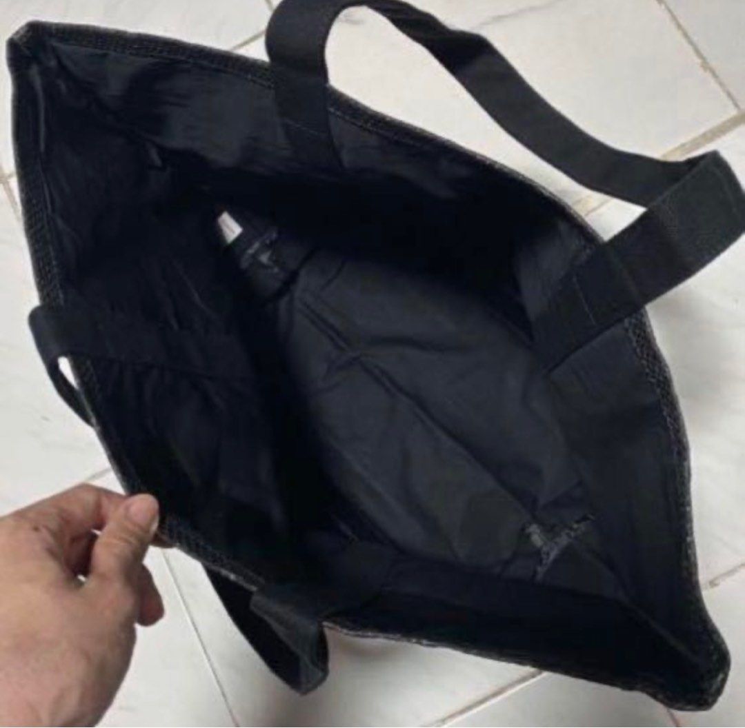 黑色Supreme 20ss Raffia Tote bag 袋包black, 名牌, 手袋及銀包
