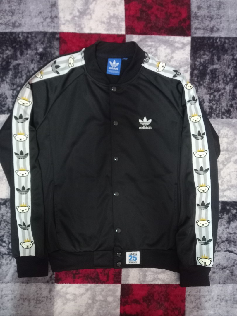 Adidas x NIGO Bear Jacket, Men's Fashion, Coats, Jackets and Outerwear on  Carousell