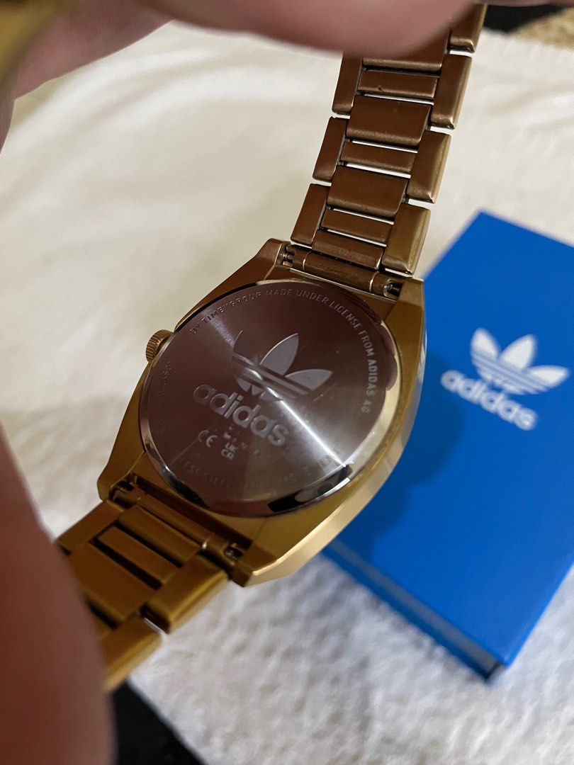 Adidas Gold Watch on Carousell