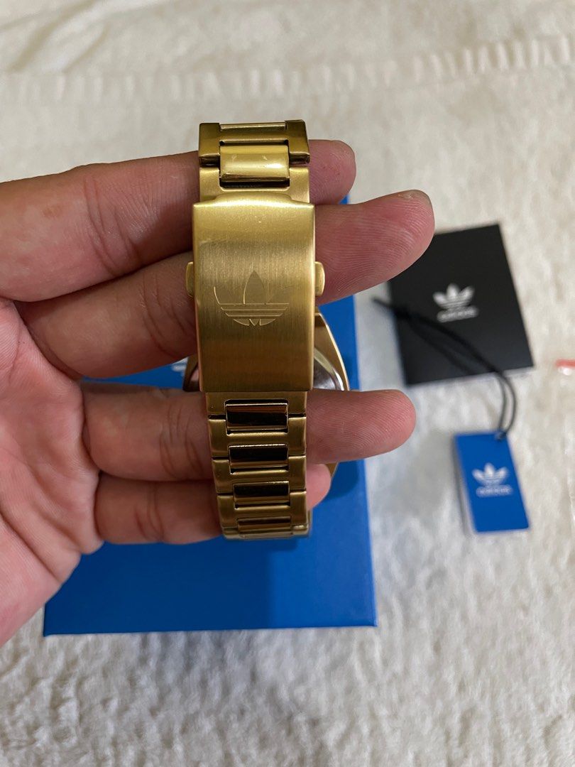 Adidas Gold Watch on Carousell