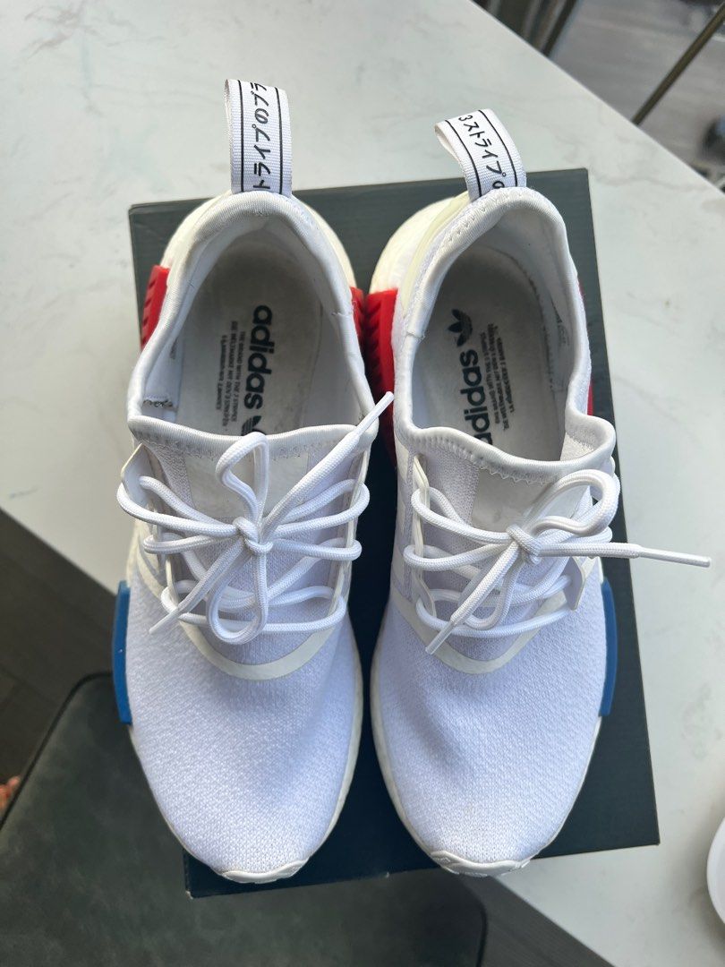 Adidas NMD R1 white triple white GZ7925 US9 UK8.5