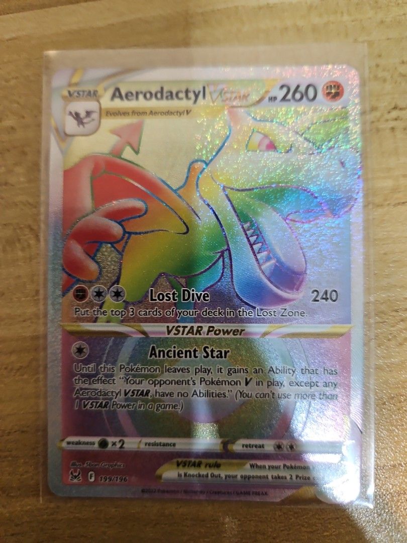 Aerodactyl VSTAR - Lost Origin - Holo - 199/196