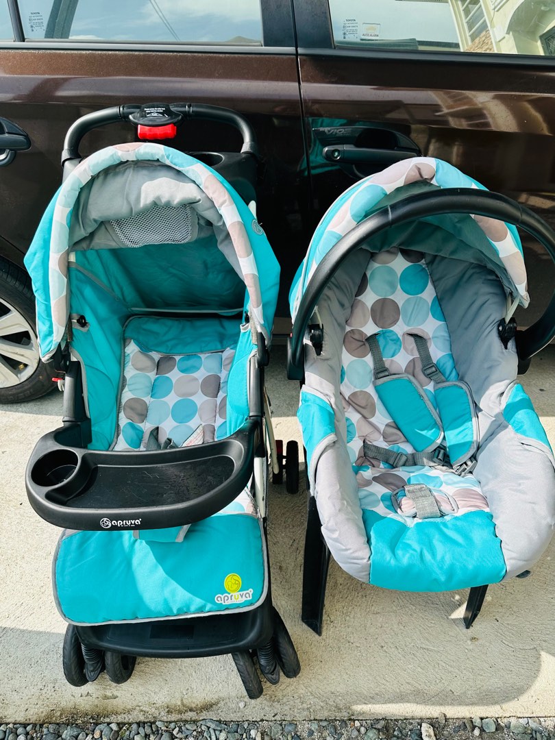 Apruva stroller with hotsell car seat price