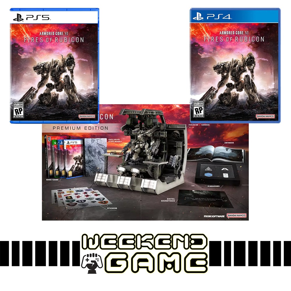 Armored Core VI Fires Of Rubicon Collector's / Premium Edition, Video  Gaming, Video Games, PlayStation on Carousell