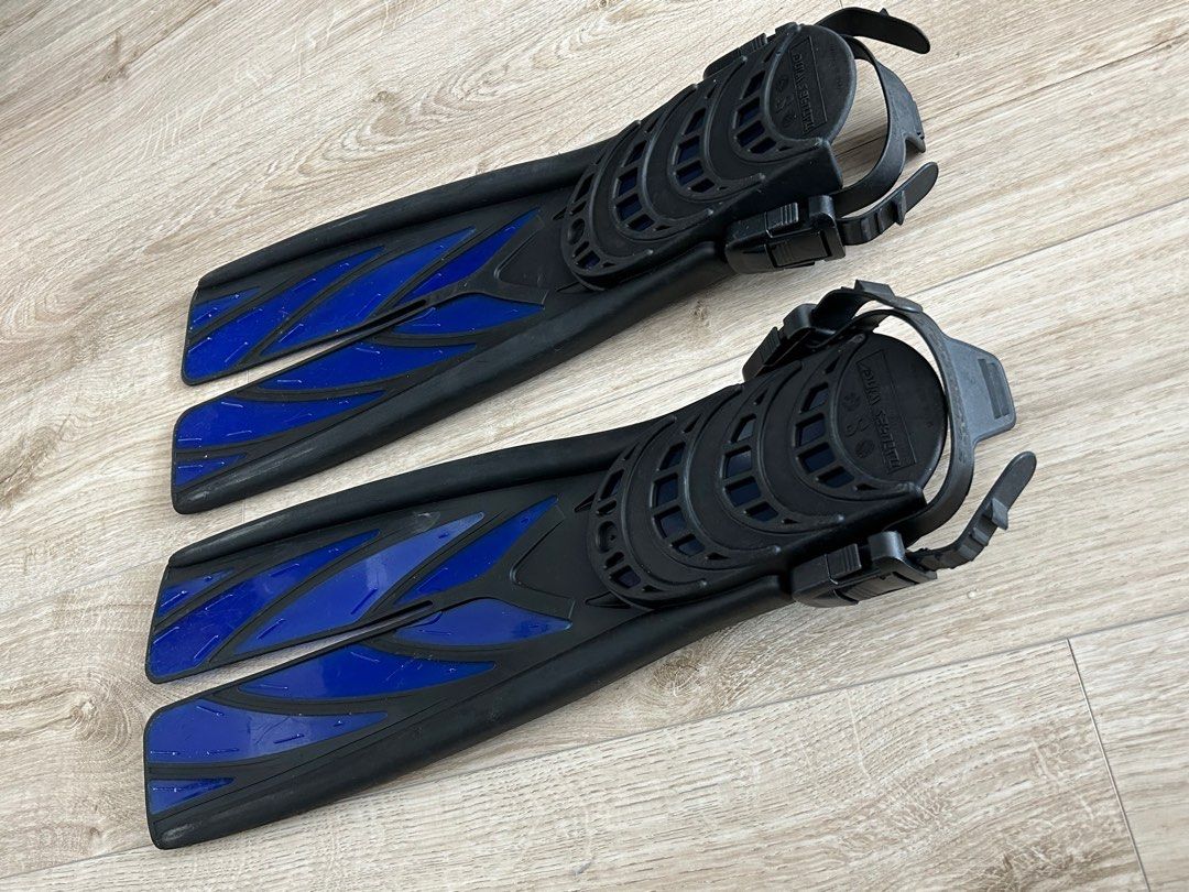 Atomic Aquatics Split Fins Open Heel size S for Scuba & Snorkeling