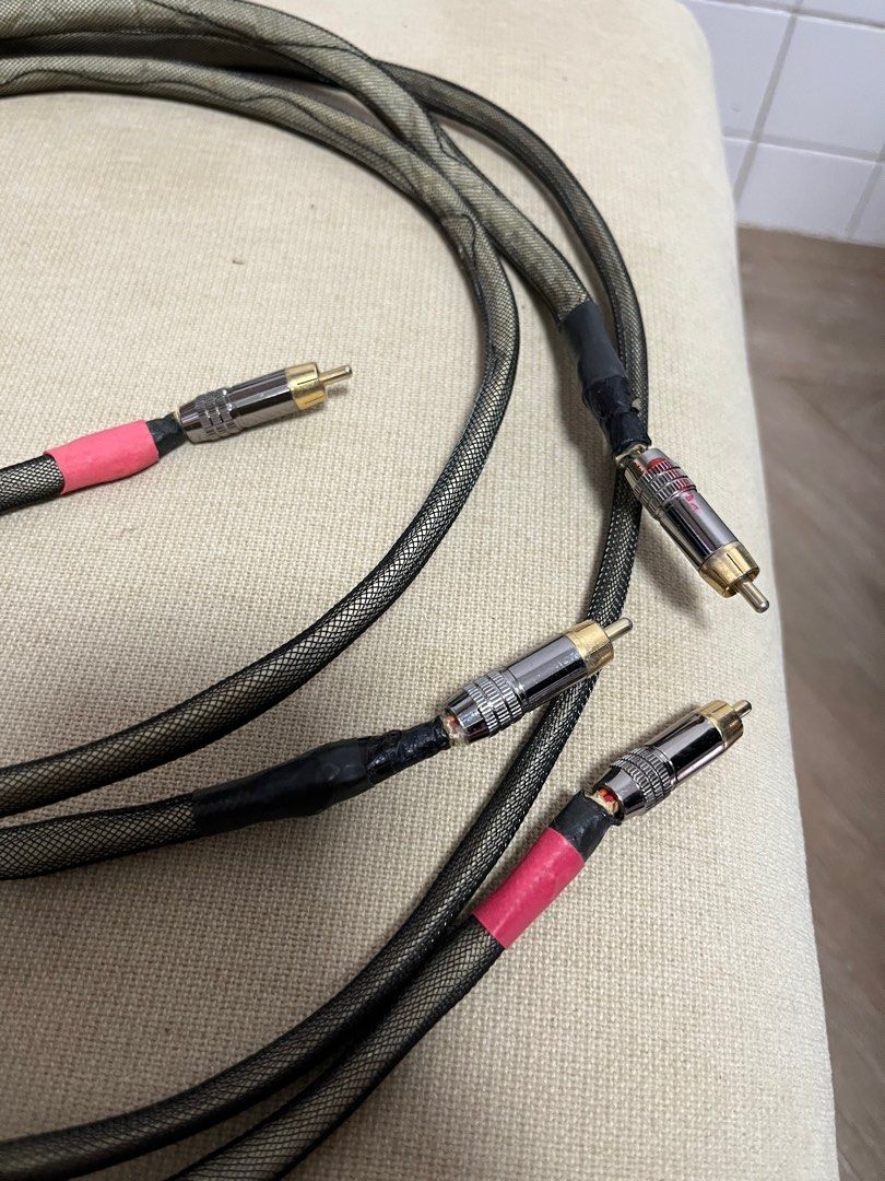Audiophile interconnect cable, Audio, Other Audio Equipment on Carousell