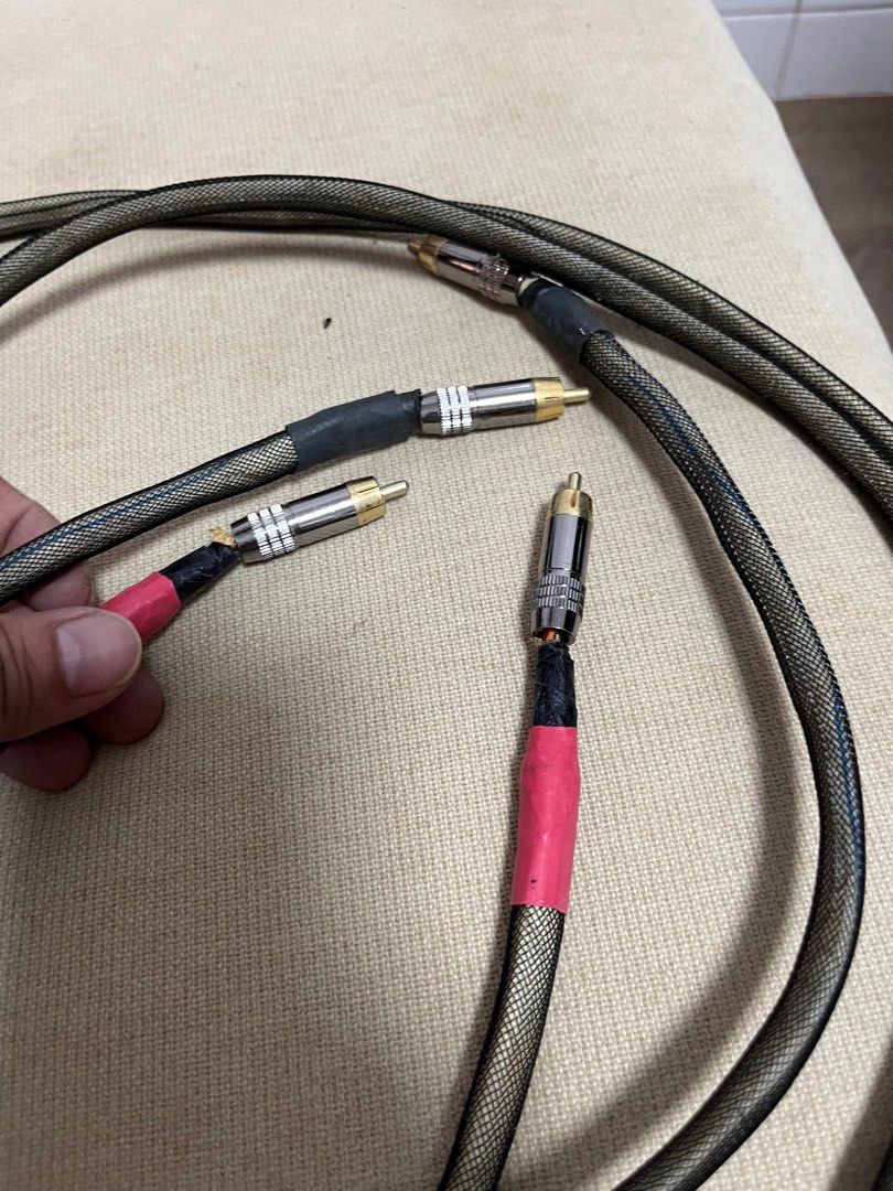 Audiophile interconnect cable, Audio, Other Audio Equipment on Carousell