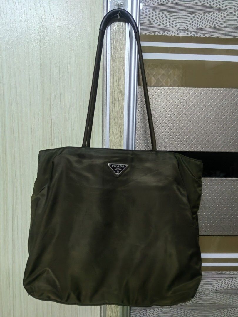 Authentic Prada vintage tote bag, Women's Fashion, Bags & Wallets