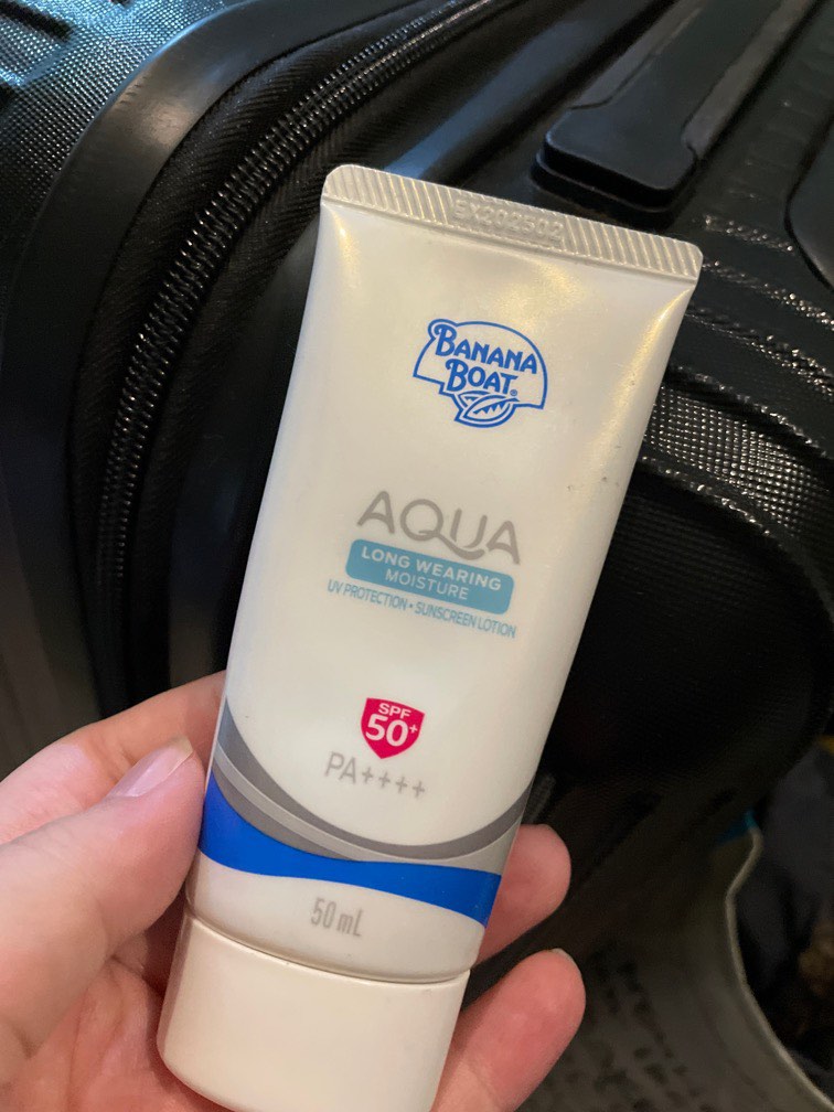 Banana boat aqua sunscreen on Carousell