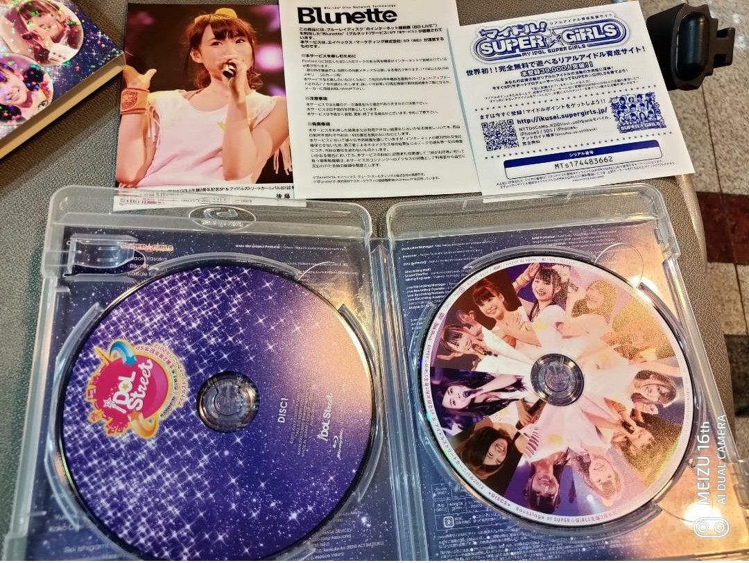 中古BD+DVD)2012年日本製版Super Girls Bluray+DVD影碟❤生誕2周年記念
