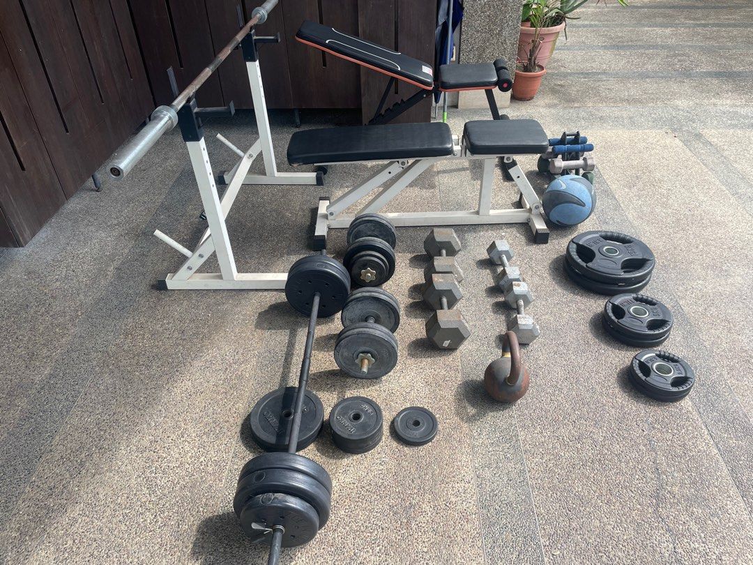 Gym weights sales for sale used