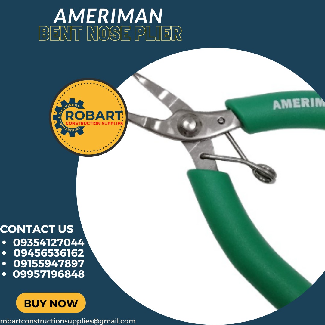 BENT NOSE PLIER, Commercial & Industrial, Construction Tools