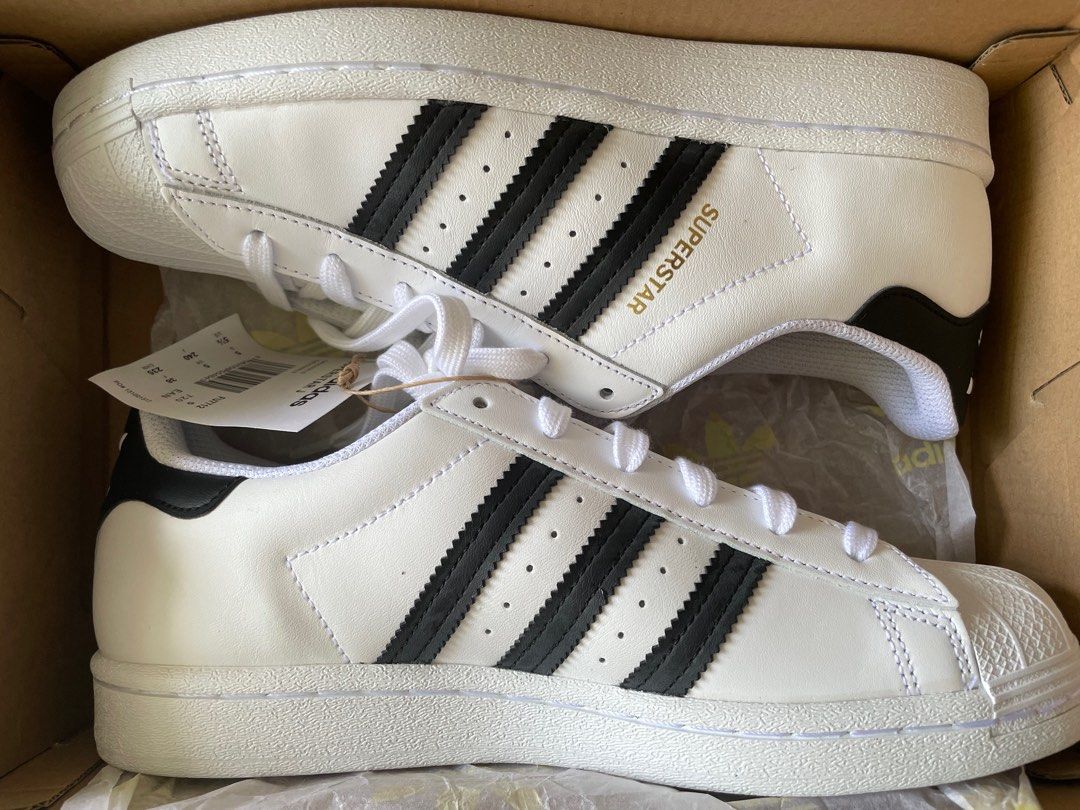 Black stripes Adidas Superstar Shoes Women s Fashion Footwear