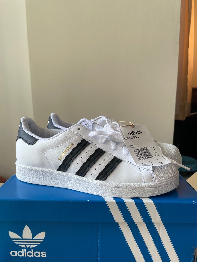 Black stripes Adidas Superstar Shoes Women s Fashion Footwear
