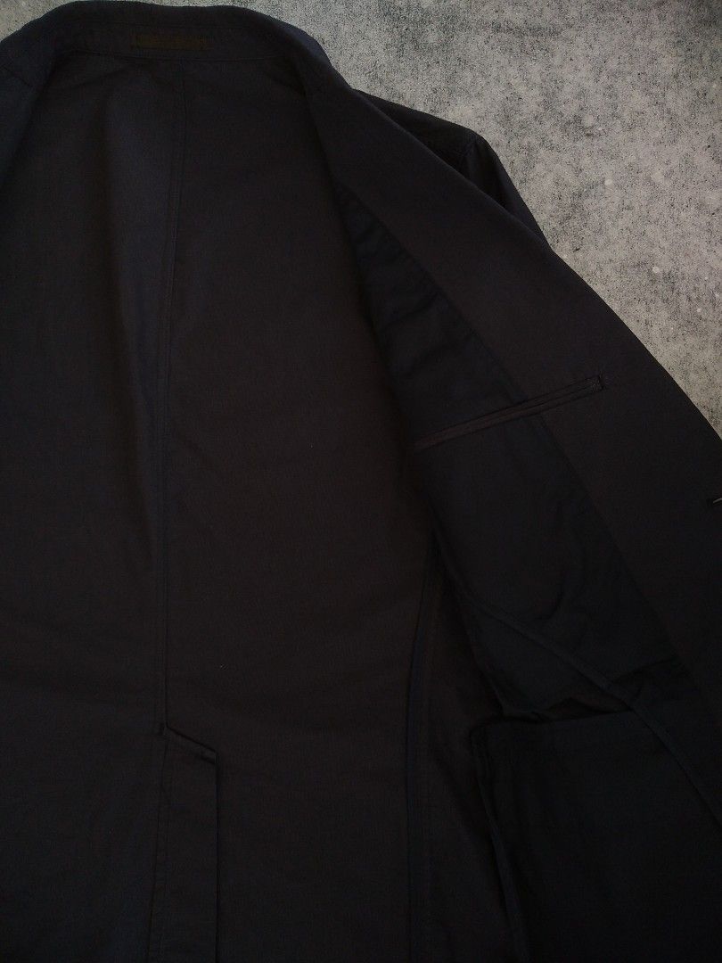 Blazer navy uniqlo on Carousell