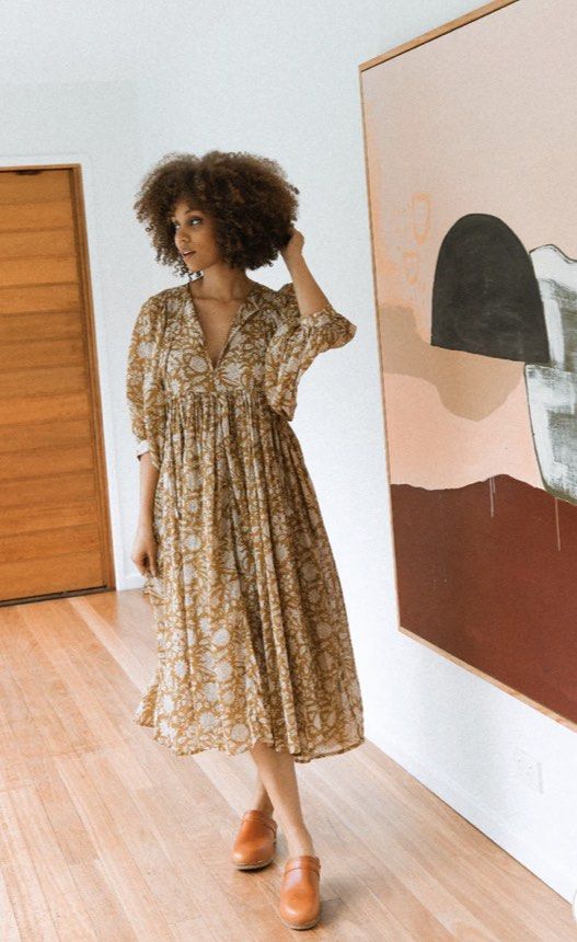 Kyra silk midi dress deals
