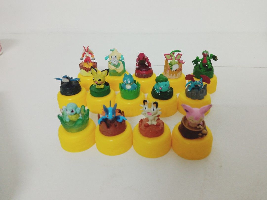 Bottle cap Pokemon Figure, Hobbies & Toys, Toys & Games on Carousell