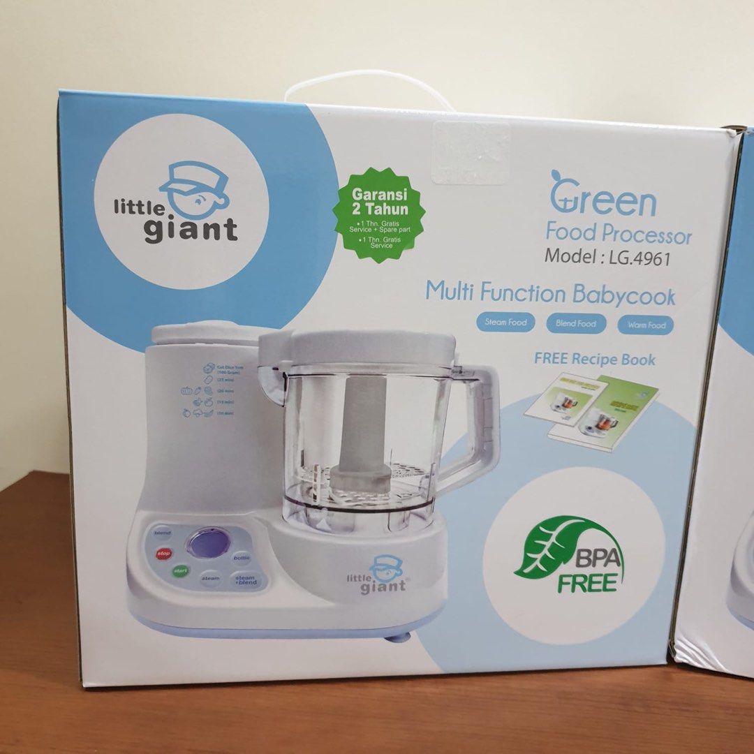 Brand New ! Little Giant Green Baby Food Processor LG 4961 MPASI Bayi
