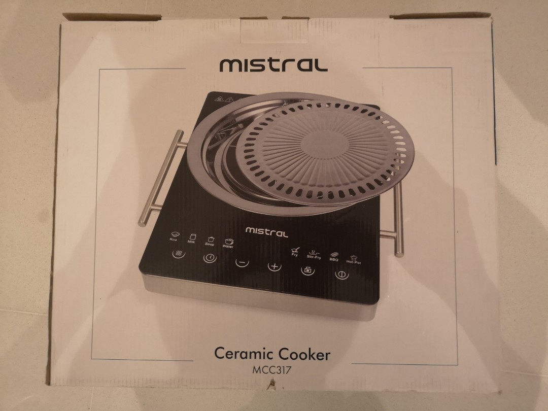 Brand new ceramic cooker mistral mcc317, TV & Home Appliances, Kitchen ...