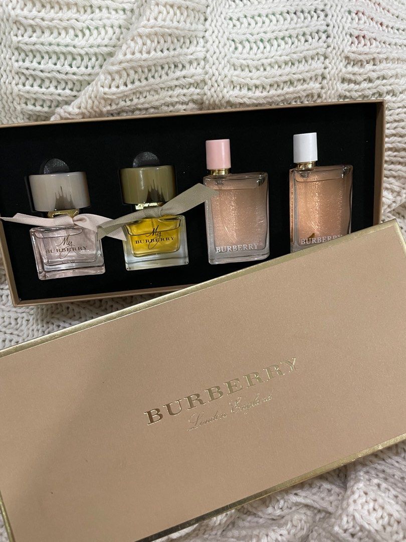 Burberry perfume gift set, Beauty & Personal Care, Fragrance & Deodorants on Carousell