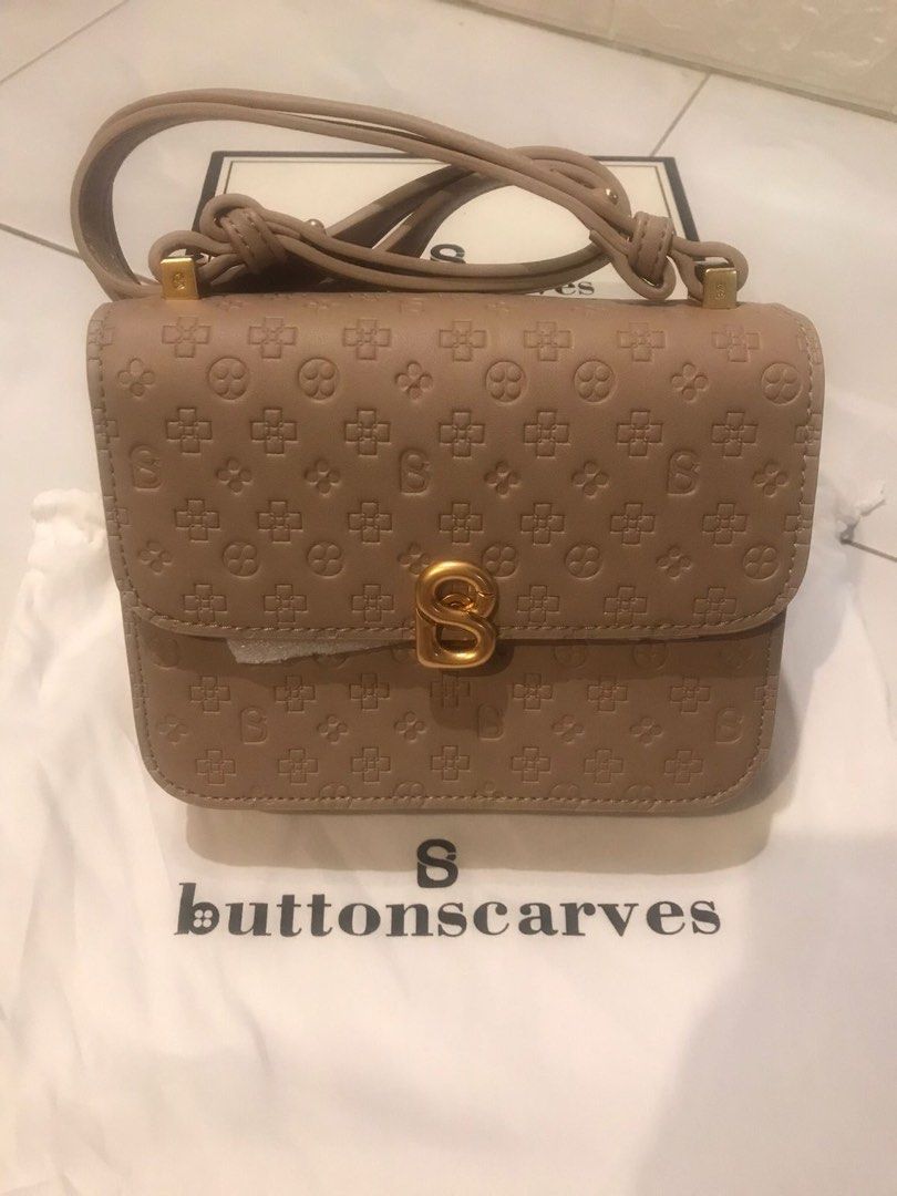 Buttonscarves bag, Fesyen Wanita, Tas & Dompet di Carousell