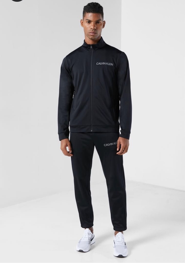 Calvin klein tracksuit jacket clearance