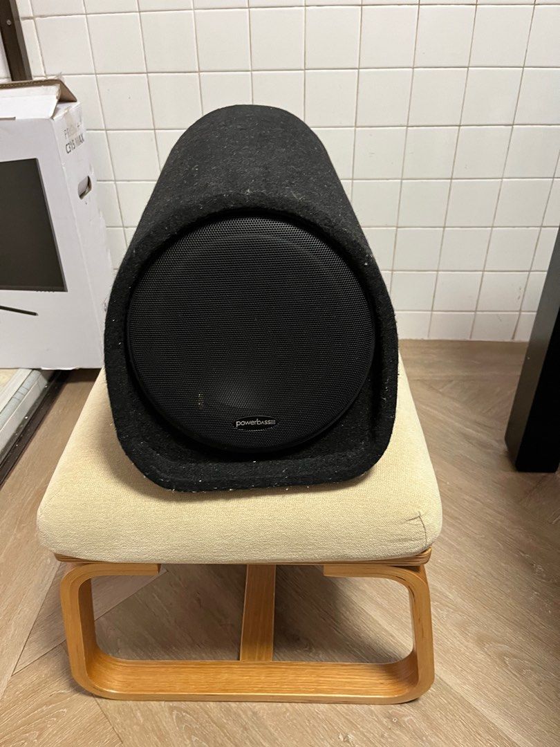 Car compact subwoofer, Audio, Soundbars, Speakers & Amplifiers on Carousell