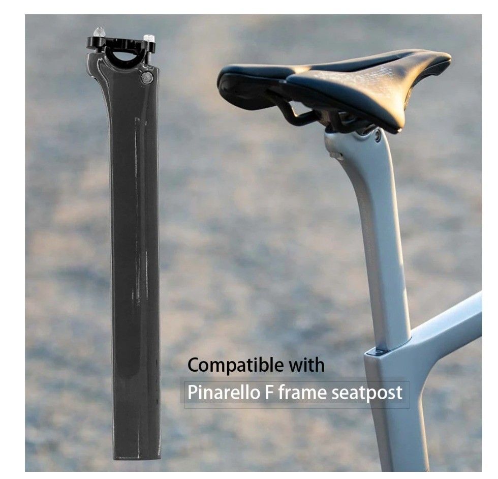 Carbon seatpost on steel frame clearance
