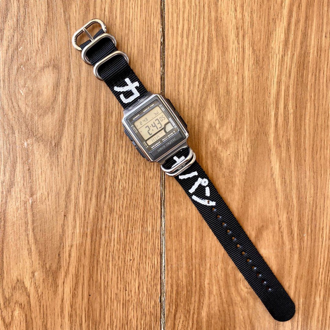 Casio wave top ceptor strap