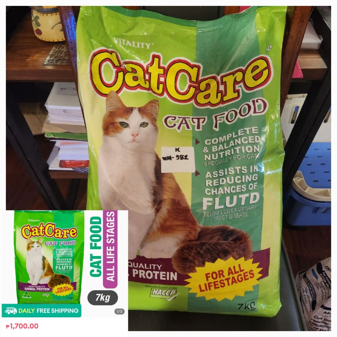 CATCARE Cat Food 7kg, Pet Supplies, Pet Food on Carousell