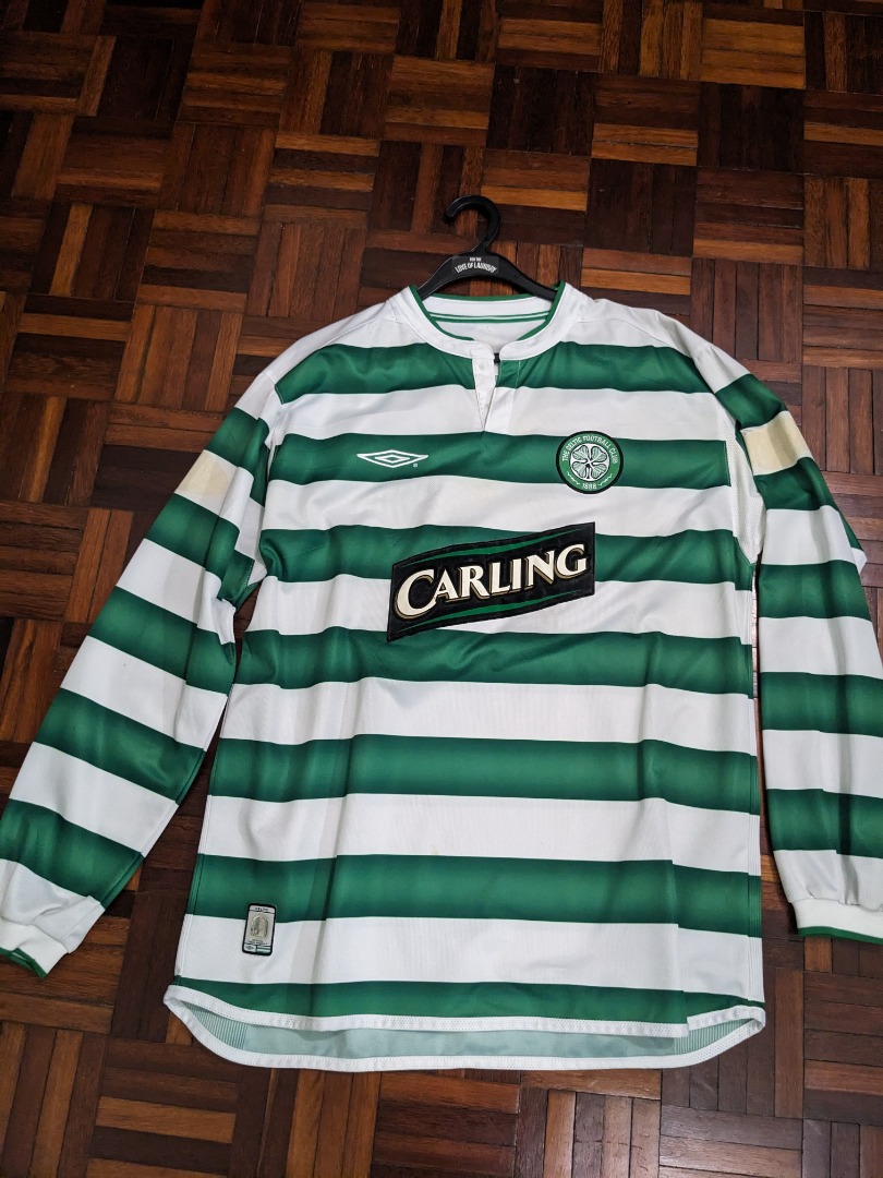 Celtic long sleeve home shirt clearance