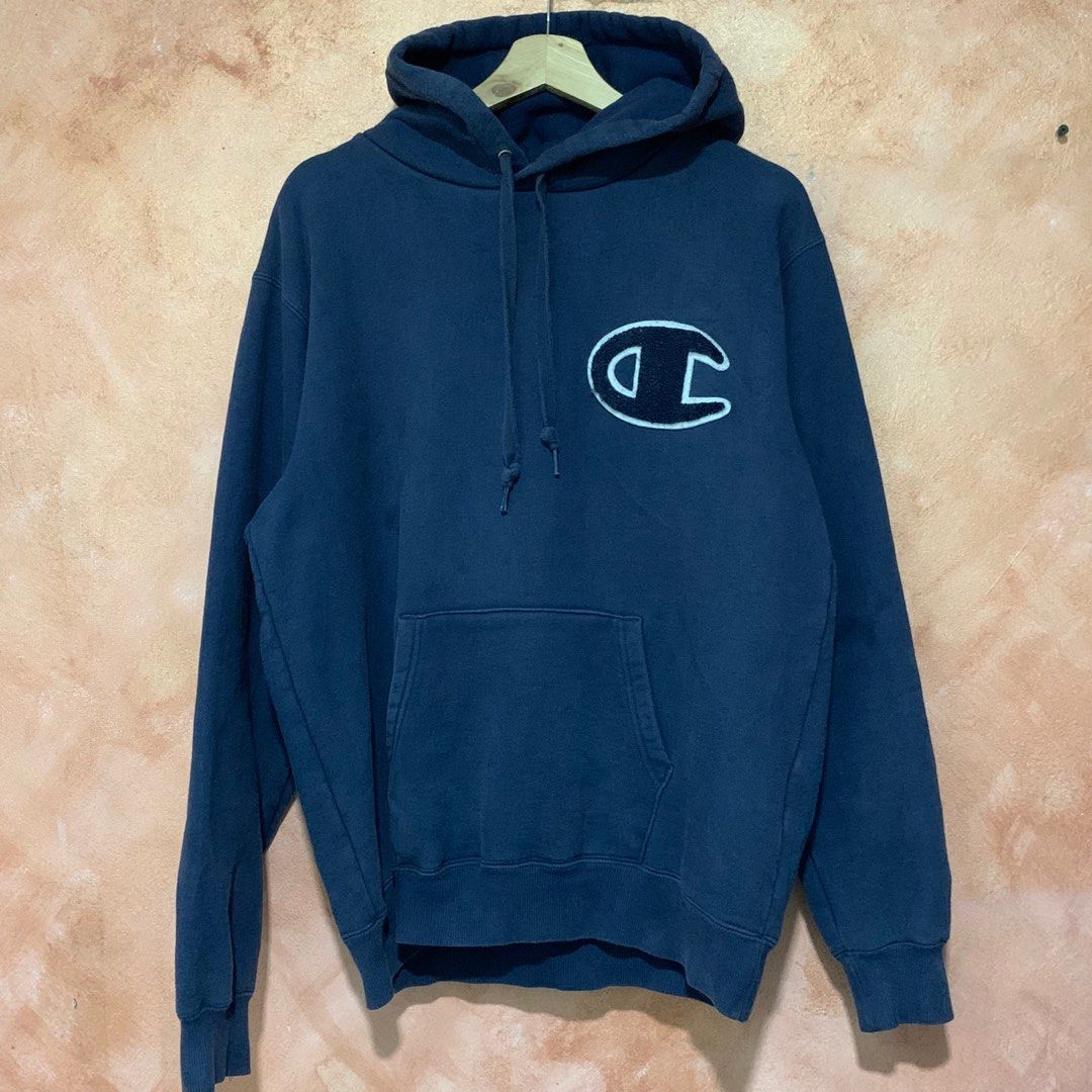 champion big C pullover hoodie