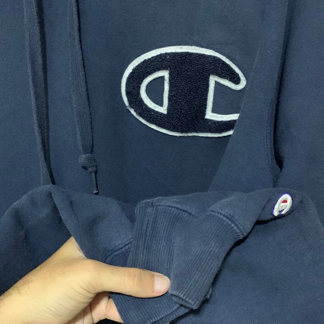 champion big C pullover hoodie