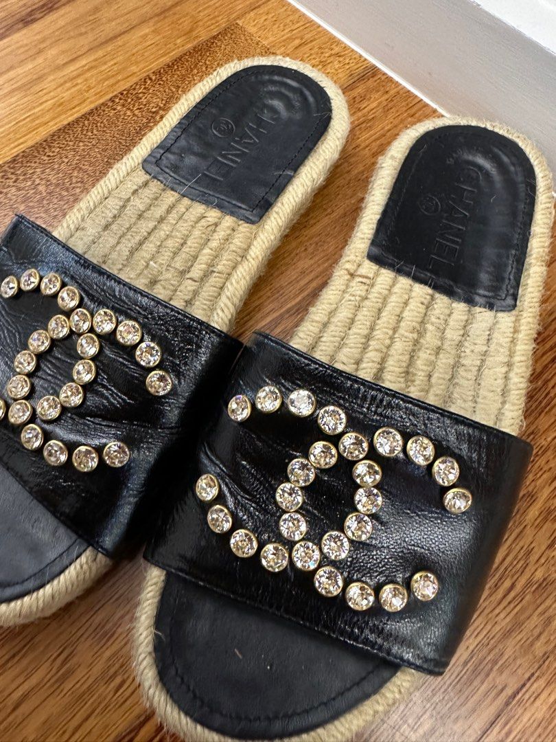 Chanel beach store slides