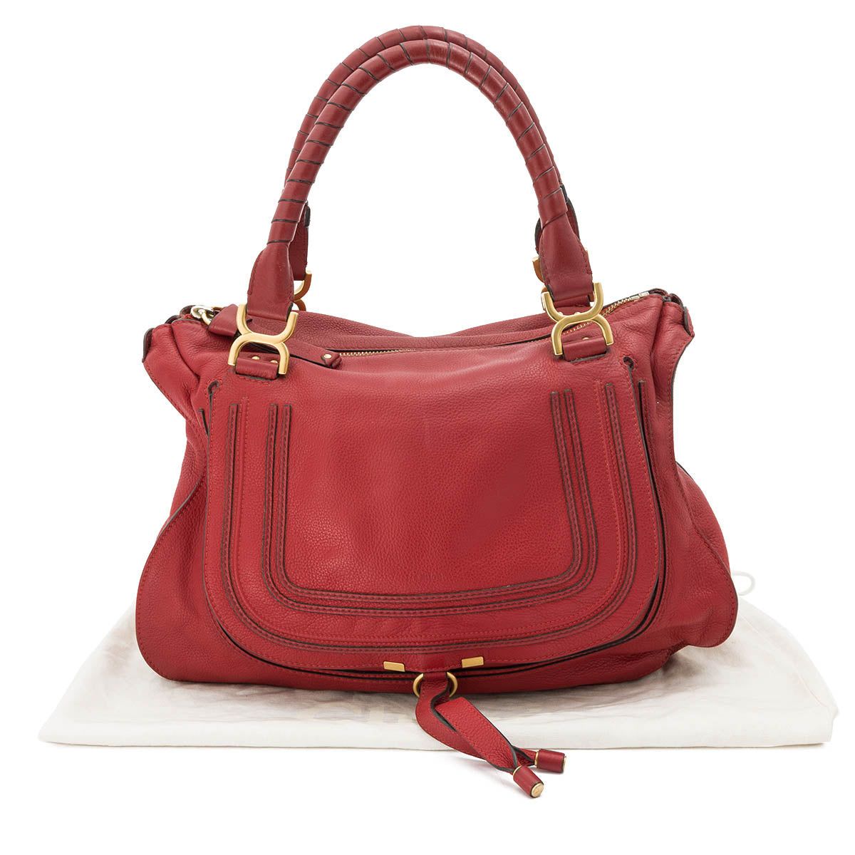 Chloe marcie bag red online