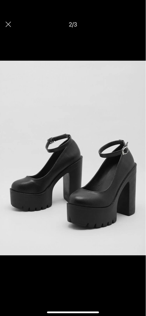 CHUNKY PLATFORM SHOES on Carousell