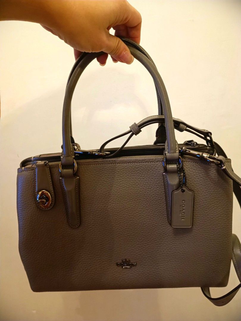 Coach pebbled discount brooklyn 28 carryall