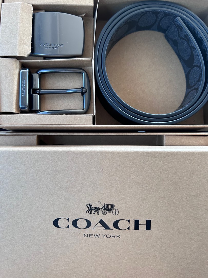 Coach Belt Set on Carousell