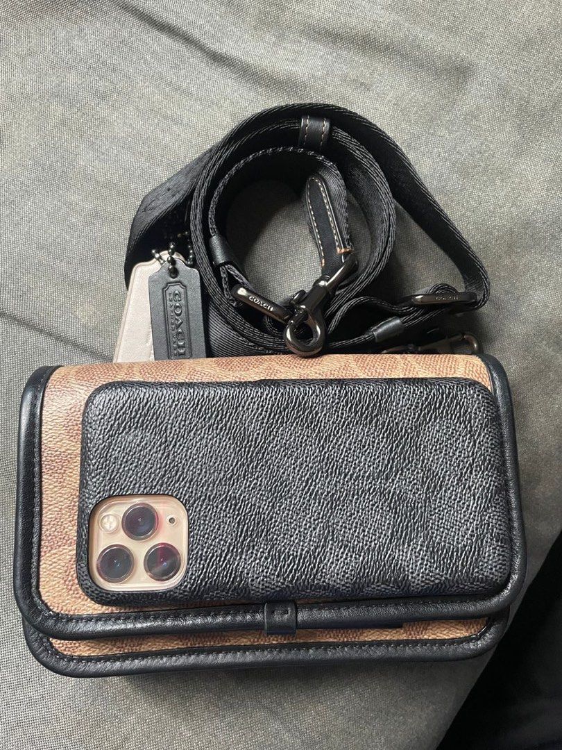 Coach iphone crossbody sales