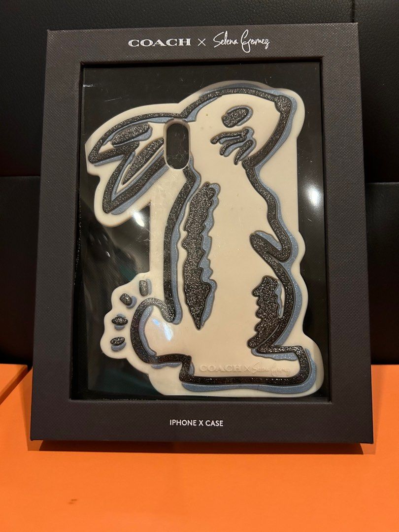 Coach x Selena Gomez Bunny iPhone X Case (Category: Other Accessories) located in Quezon City. Submitted by rare_by_piggyb (Listing ID 1238950660, Image 1). Description: New and never used. Really cute :).