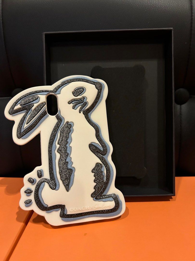 Coach x Selena Gomez Bunny iPhone X Case (Category: Other Accessories) located in Quezon City. Submitted by rare_by_piggyb (Listing ID 1238950660, Image 3). Description: New and never used. Really cute :).